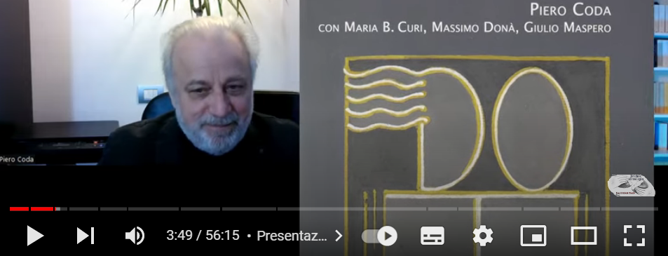 Intervista online da Robert Cheaib: “Dialogo con Piero Coda” sul “Manifesto. Per una riforma del pensare” (DDOT)