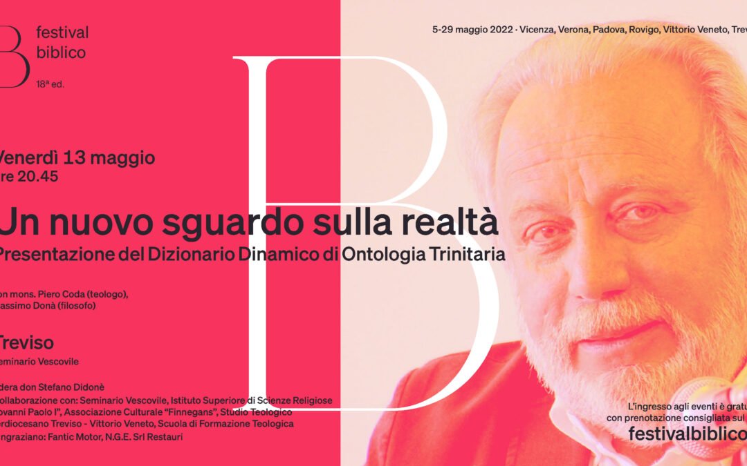 Presentazione “Dizionario Dinamico di Ontologia Trinitaria” al Festival Biblico